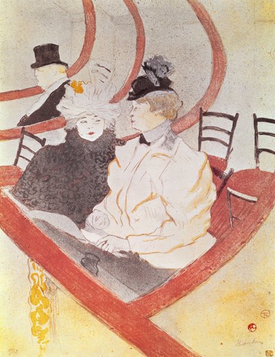 De Grande Loge, 1897 door Henri de Toulouse Lautrec